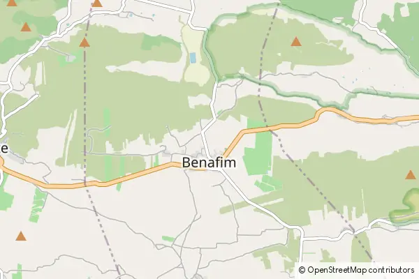 Mapa Benafim