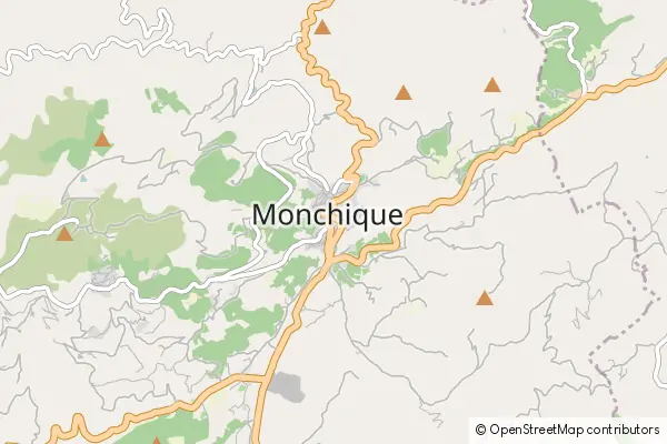 Mapa Monchique