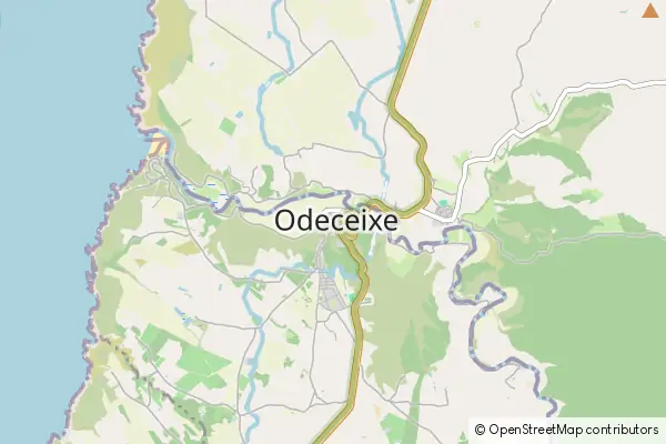 Mapa Odeceixe