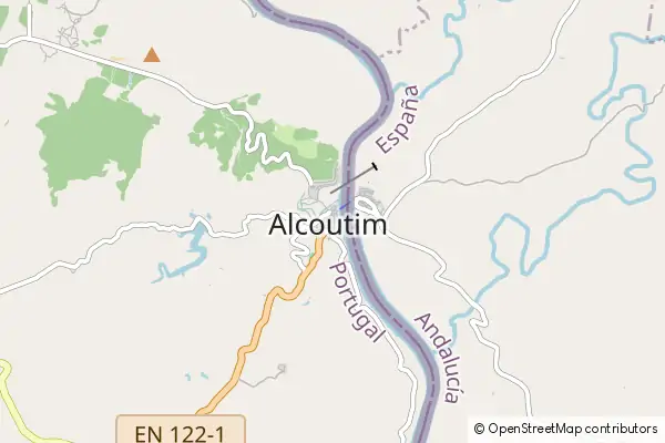 Mapa Alcoutim