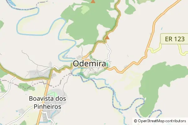 Mapa Odemira