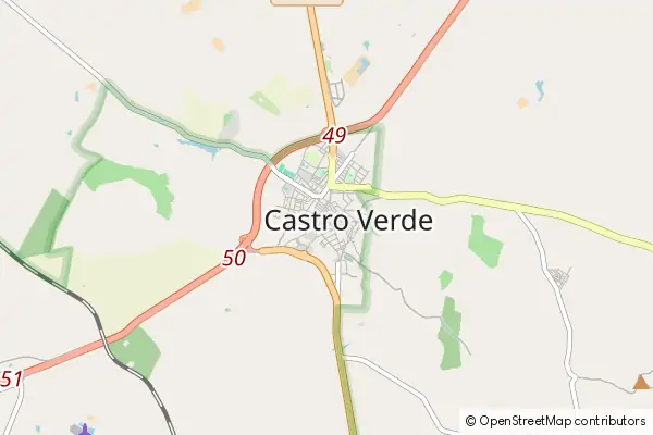 Mapa Castro Verde