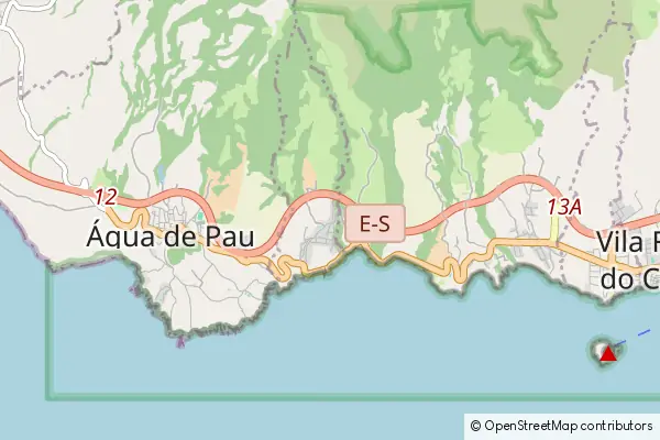 Mapa Ribeira Chã