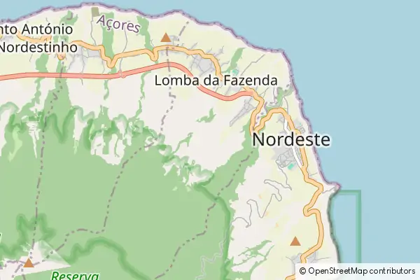 Mapa Nordeste