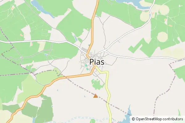 Mapa Pias