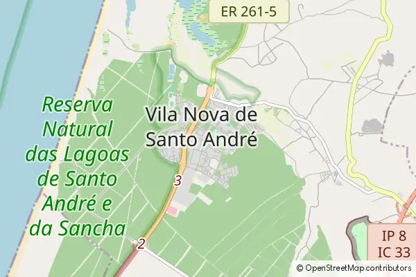 Mapa Vila Nova de Santo Andre