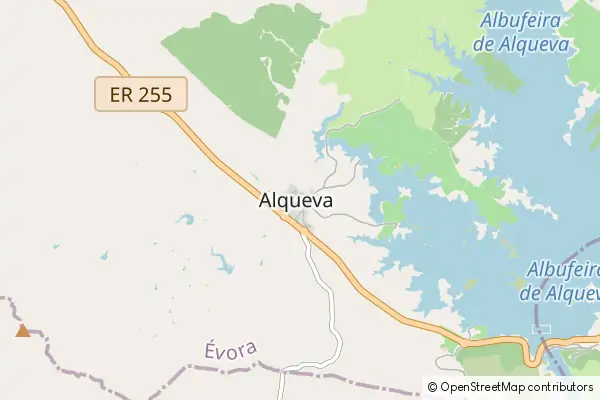 Mapa Alqueva