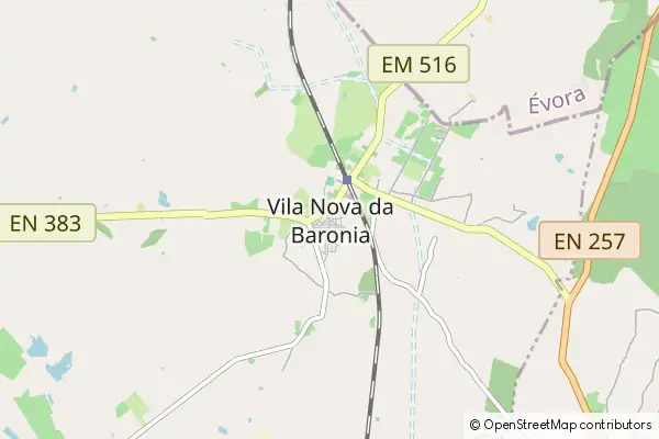 Mapa Vila Nova da Baronia