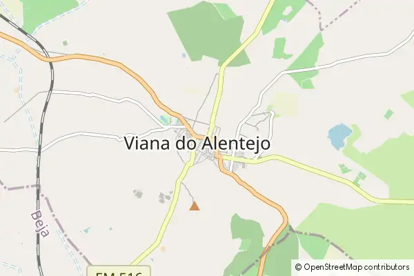 Mapa Viana do Alentejo