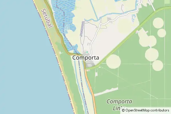 Mapa Comporta