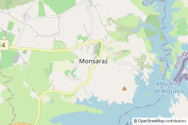 Mapa Monsaraz