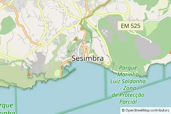 Mapa Sesimbra