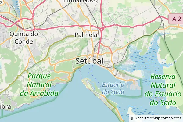 Mapa Setúbal