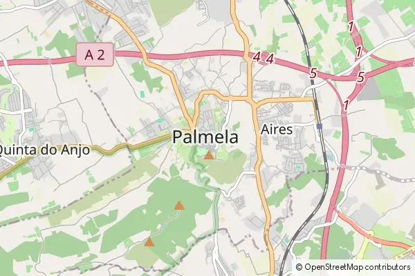 Mapa Palmela