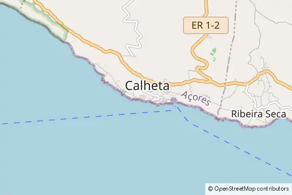 Mapa Calheta