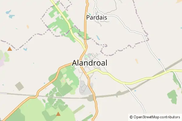 Mapa Alandroal