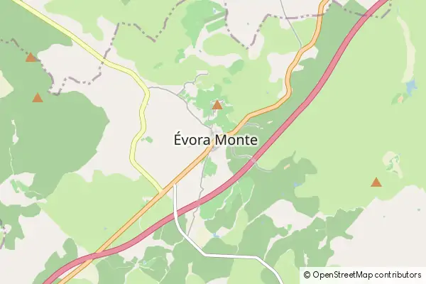 Mapa Evoramonte