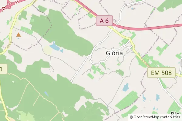 Mapa Glória