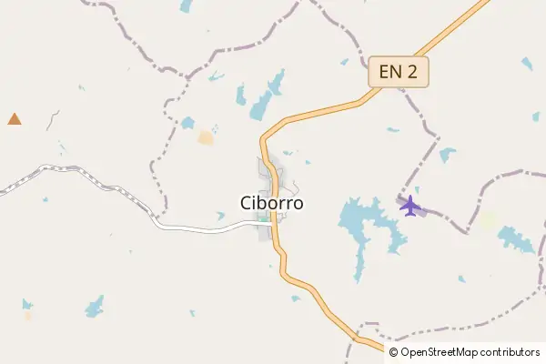 Mapa Ciborro