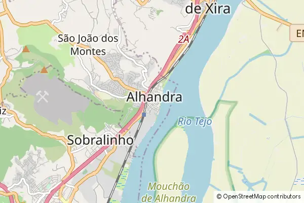 Mapa Alhandra