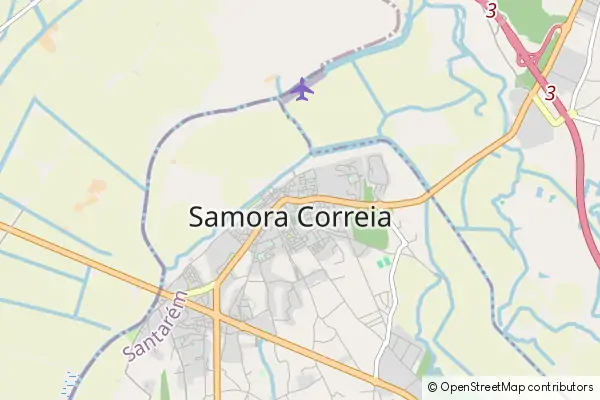 Mapa Samora Correia