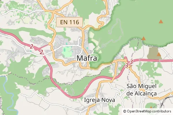 Mapa Mafra