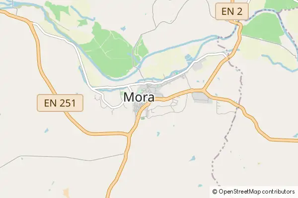 Mapa Mora