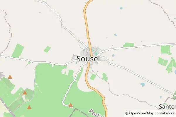 Mapa Sousel