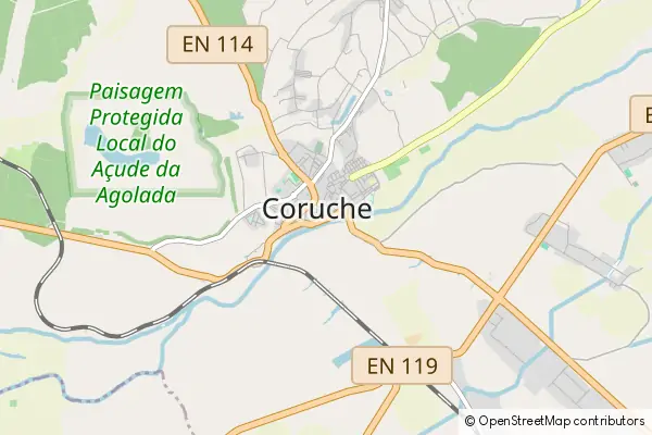 Mapa Coruche