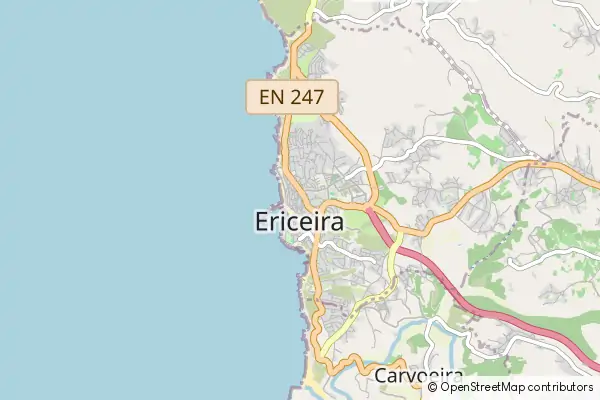 Mapa Ericeira