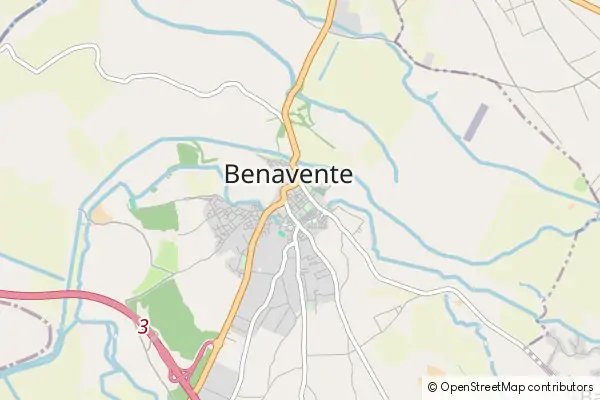 Mapa Benavente