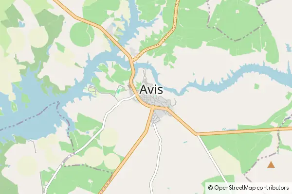 Mapa Aviz