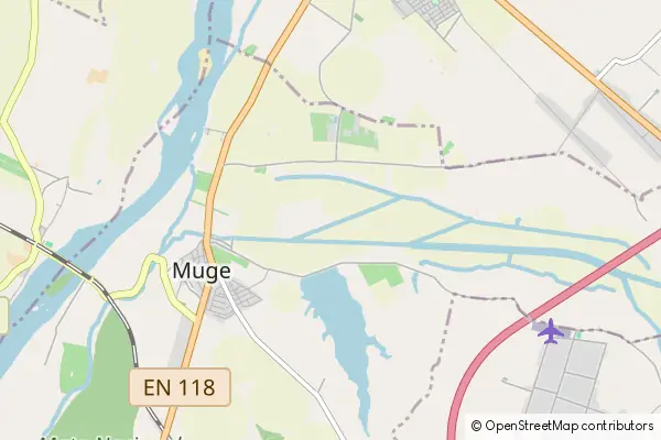 Mapa Muge