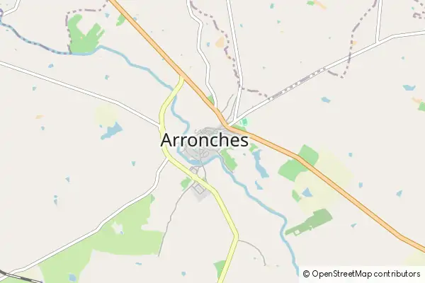 Mapa Arronches