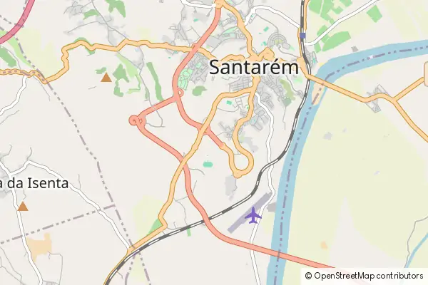 Mapa Santarém