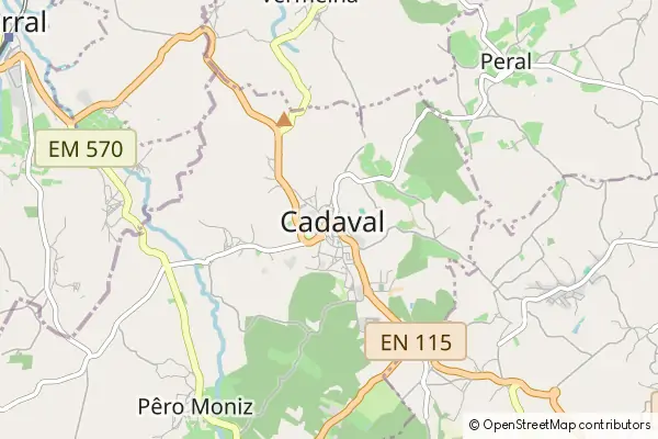 Mapa Cadaval