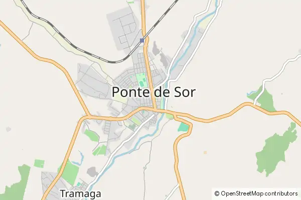 Mapa Ponte de Sôr