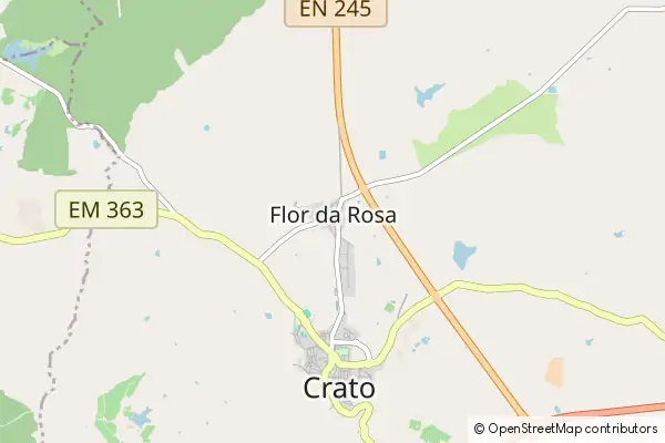 Mapa Flor da Rosa