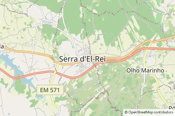 Mapa Serra del Rei