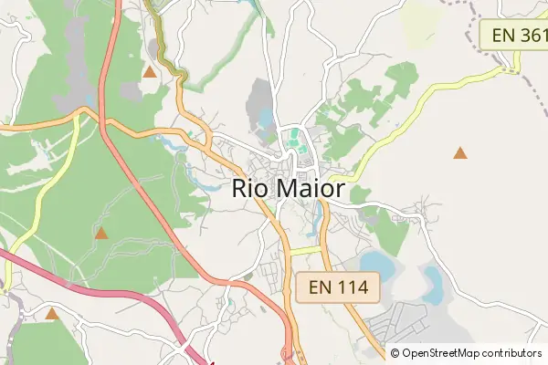 Mapa: Rio Maior • © OpenStreetMap contributors Mapa Rio Maior