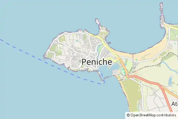 Mapa Peniche