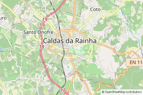 Mapa Caldas da Rainha