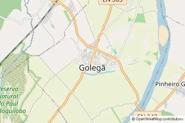 Mapa Golegã