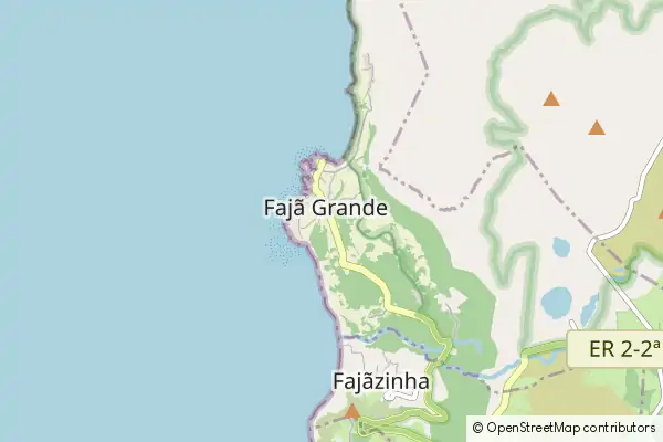 Mapa Fajã Grande