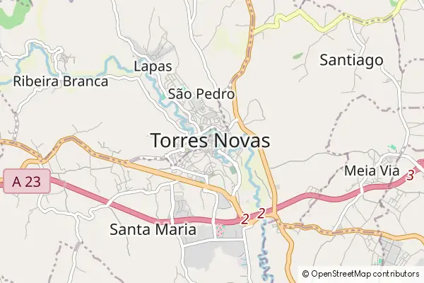 Mapa Torres Novas