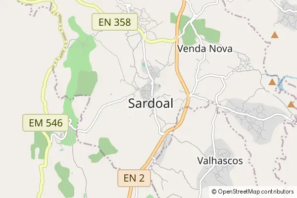 Mapa Sardoal