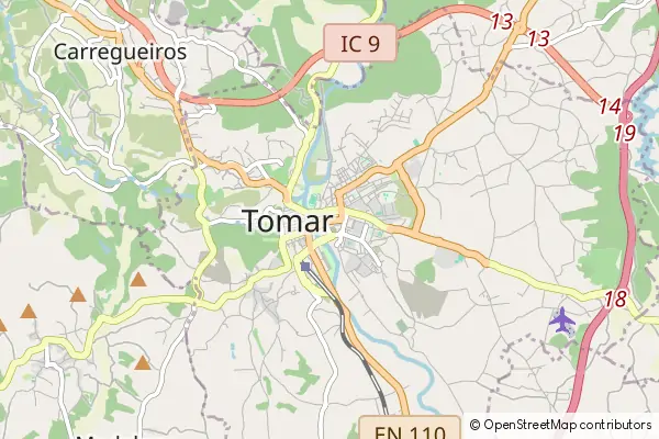 Mapa Tomar