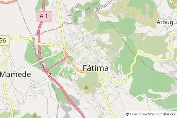 Mapa Fatima