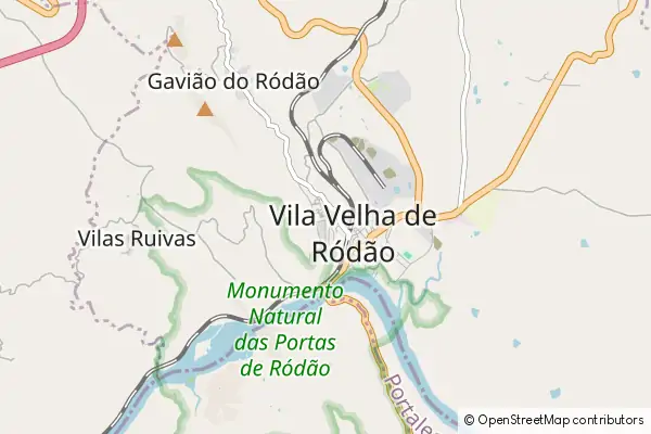 Mapa Vila Velha de Ródão