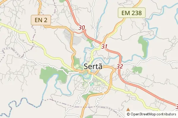 Mapa Sertã